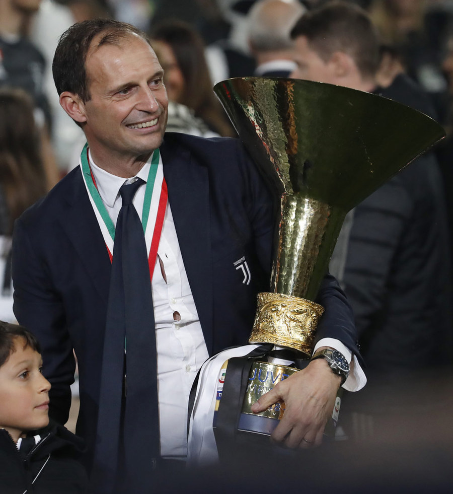 Pesta Juara Juventus di Allianz