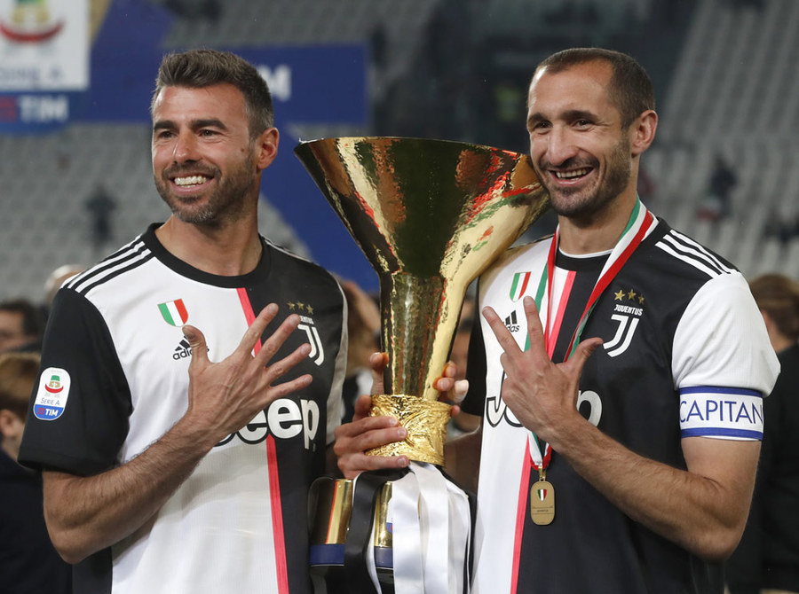 Pesta Juara Juventus di Allianz