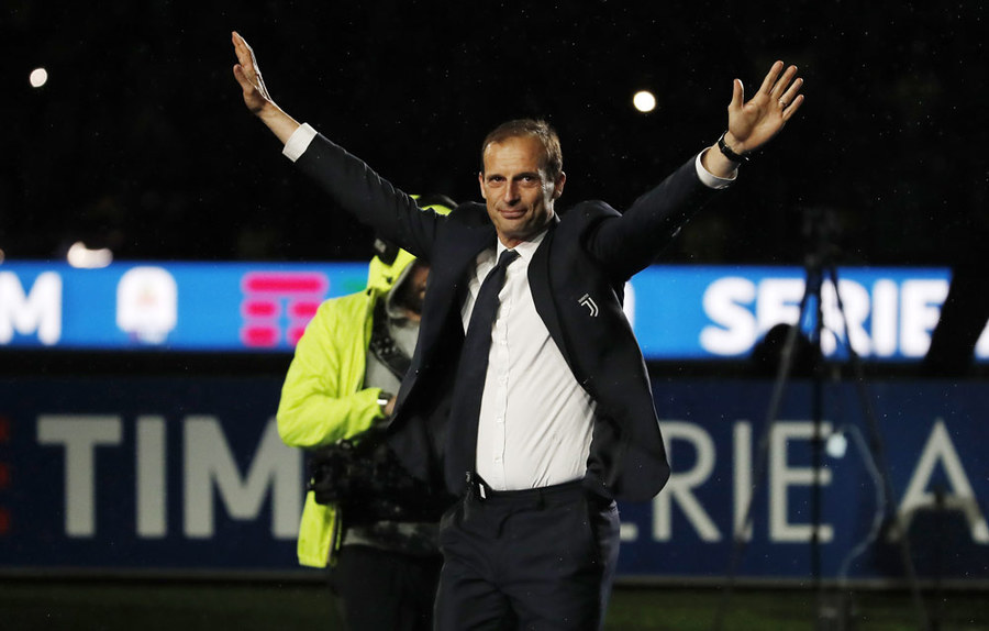 Pesta Juara Juventus di Allianz