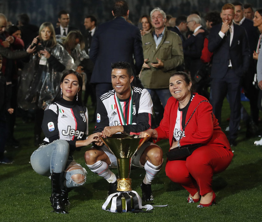 Pesta Juara Juventus di Allianz