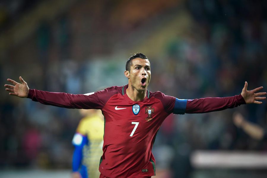 Empat Gol Ronaldo Bawa Portugal bantai Andorra