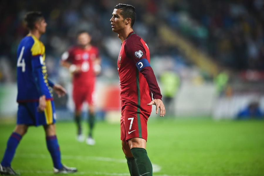 Empat Gol Ronaldo Bawa Portugal bantai Andorra