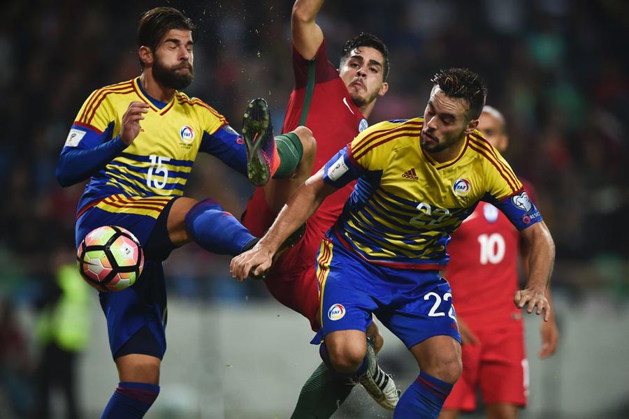 Empat Gol Ronaldo Bawa Portugal bantai Andorra