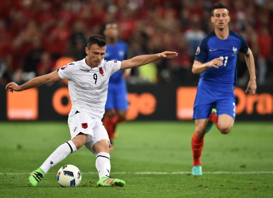 Prancis Menang dramatis Atas Albania