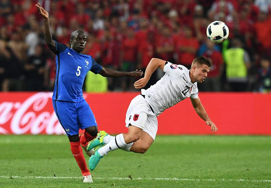 Prancis Menang dramatis Atas Albania