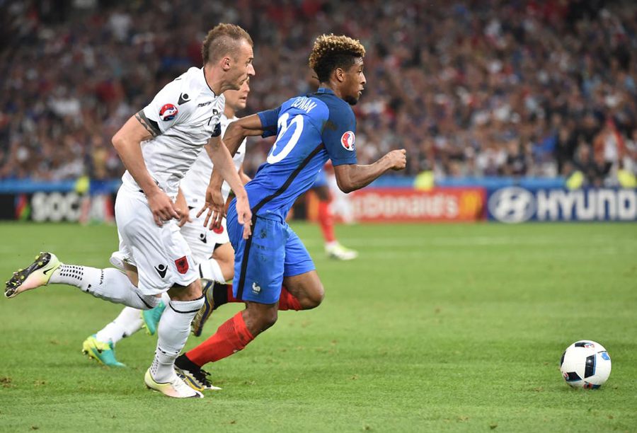 Prancis Menang dramatis Atas Albania