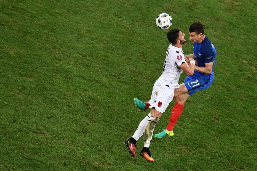 Prancis Menang dramatis Atas Albania