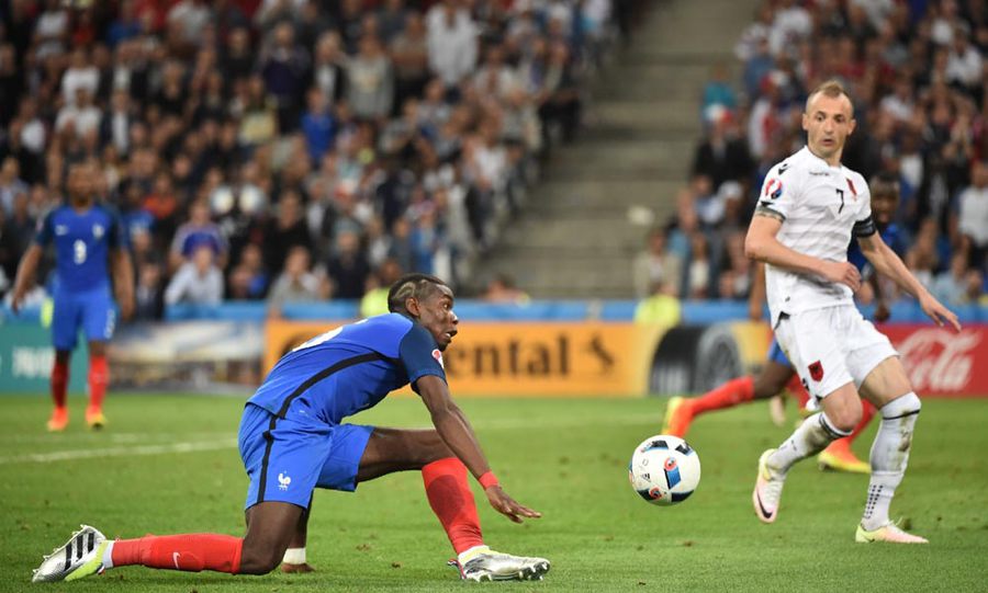 Prancis Menang dramatis Atas Albania