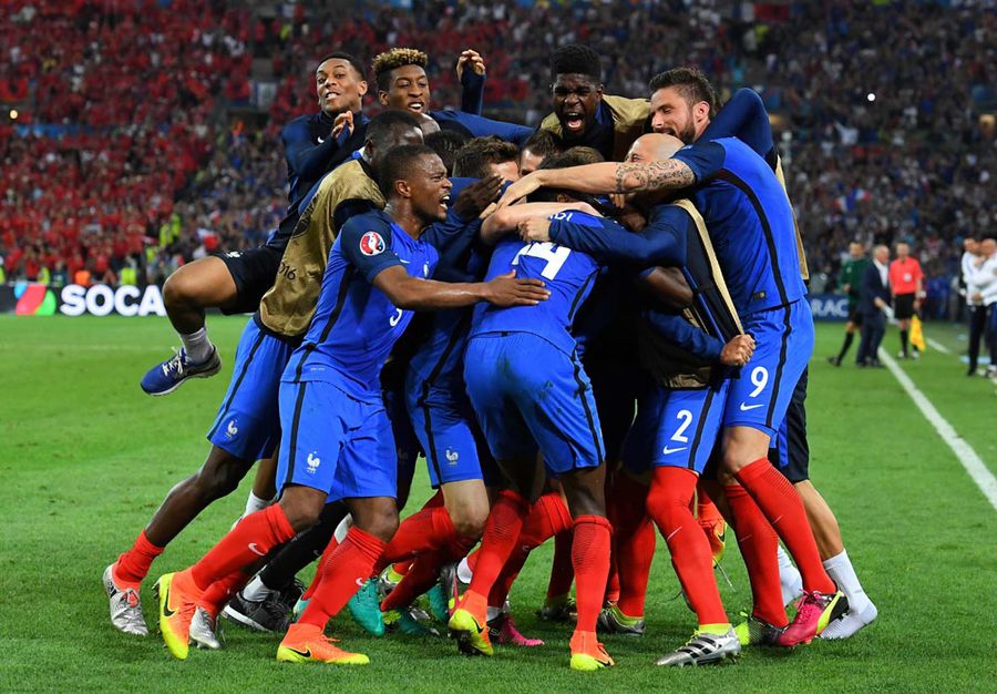 Prancis Menang dramatis Atas Albania