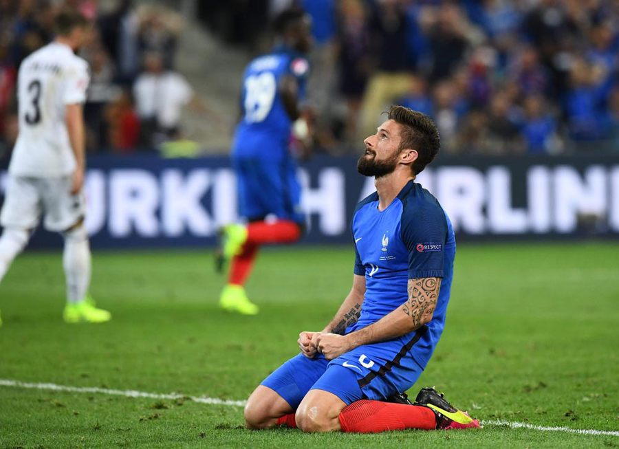 Prancis Menang dramatis Atas Albania
