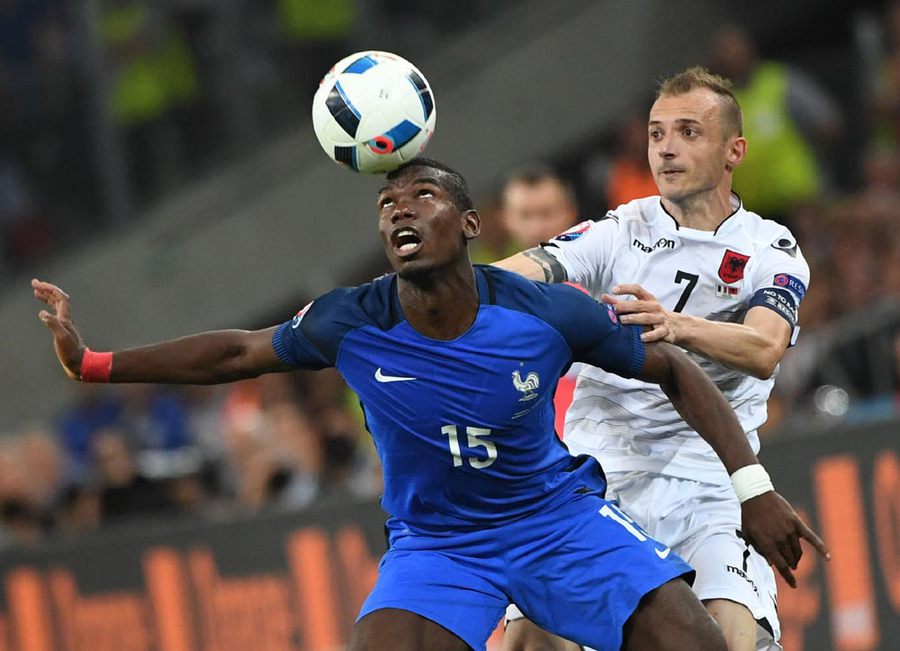 Prancis Menang dramatis Atas Albania