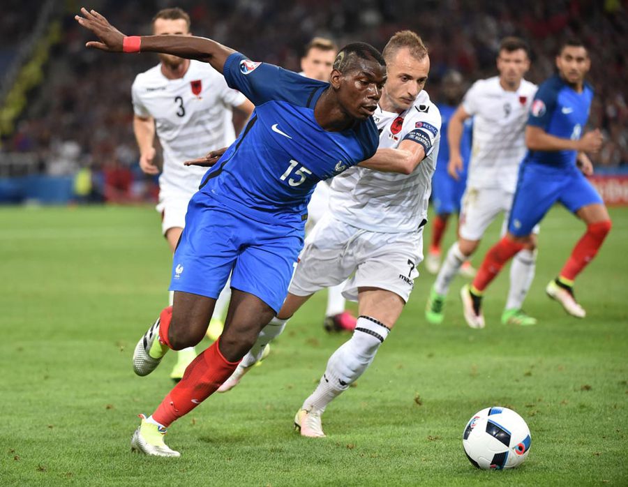 Prancis Menang dramatis Atas Albania