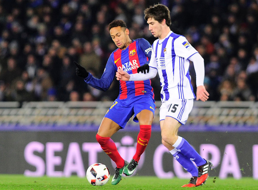 Gol Tunggal Neymar Runtuhkan Kutukan Barca di Anoeta