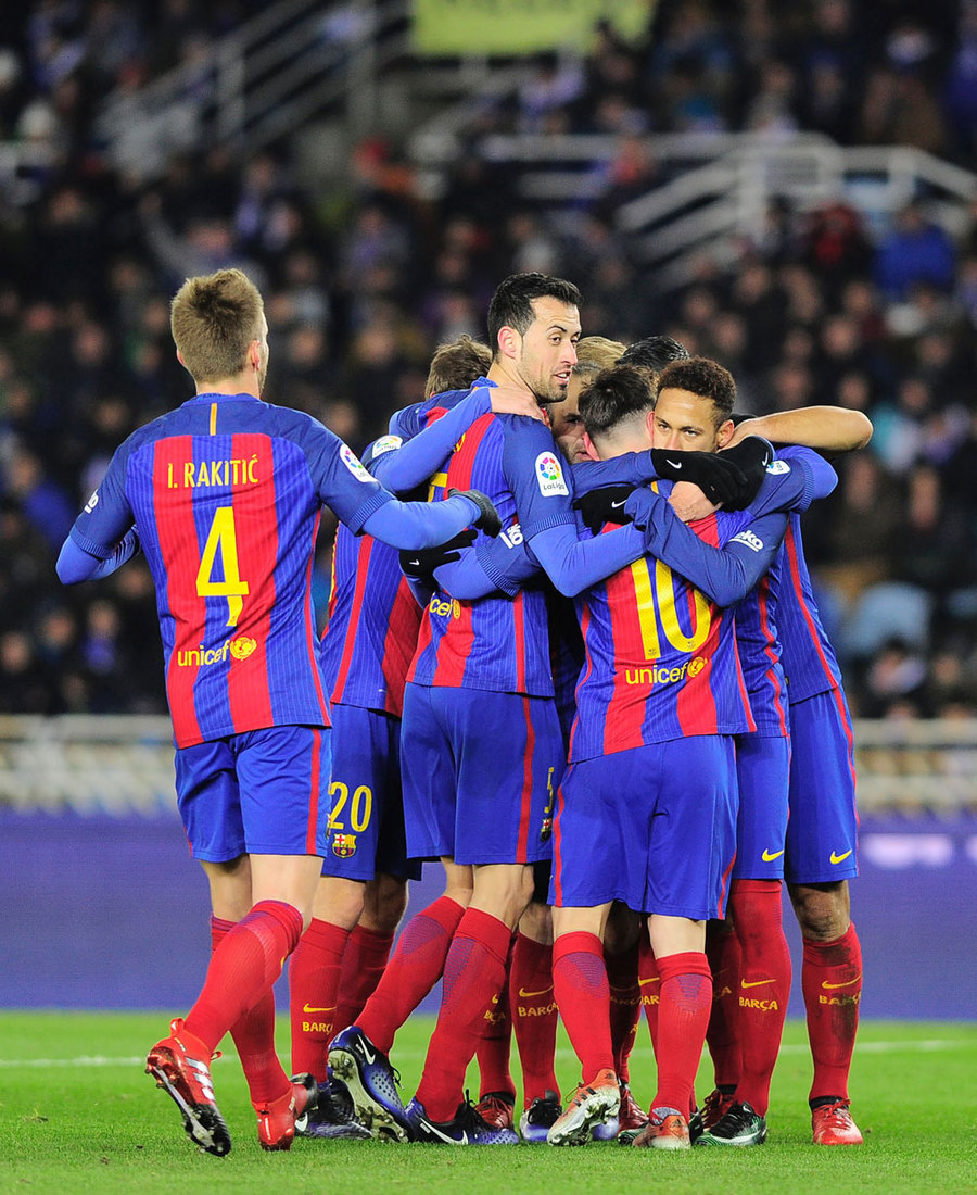 Gol Tunggal Neymar Runtuhkan Kutukan Barca di Anoeta