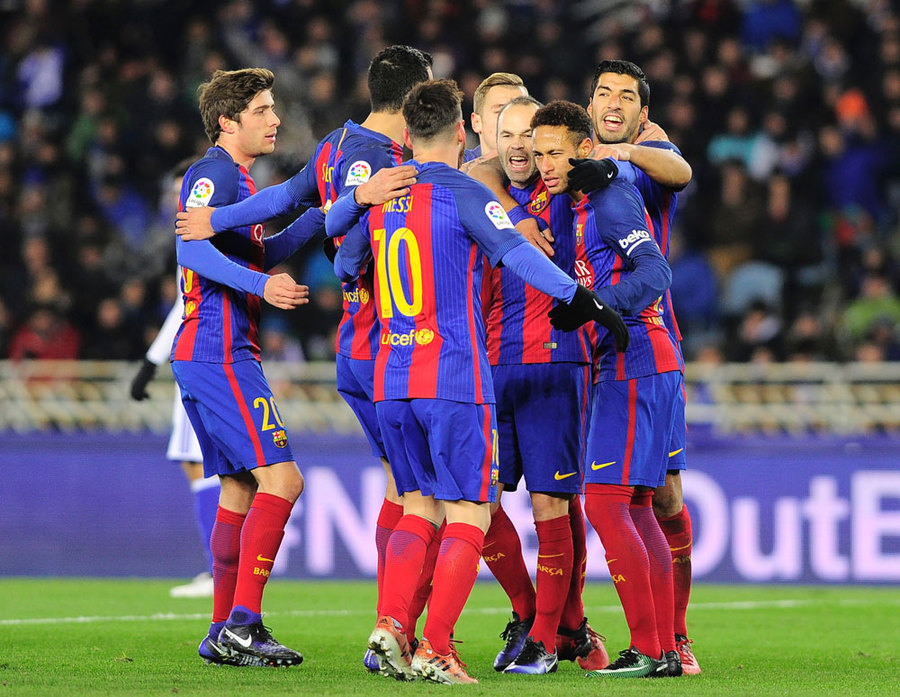 Gol Tunggal Neymar Runtuhkan Kutukan Barca di Anoeta