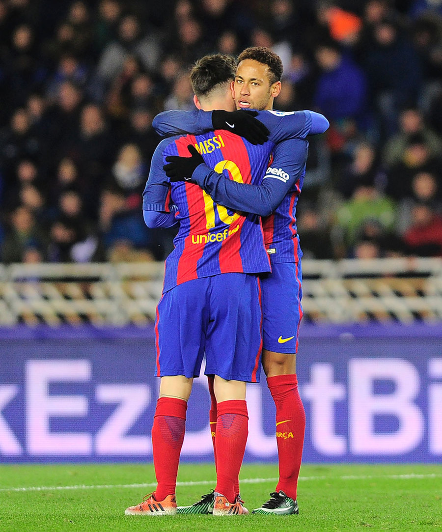 Gol Tunggal Neymar Runtuhkan Kutukan Barca di Anoeta