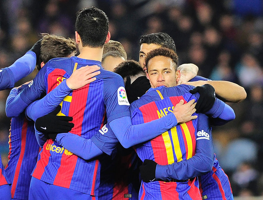 Gol Tunggal Neymar Runtuhkan Kutukan Barca di Anoeta