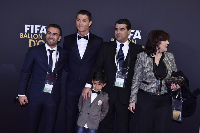 Barisan Bintang di Red Carpet Ballon d'Or 2014