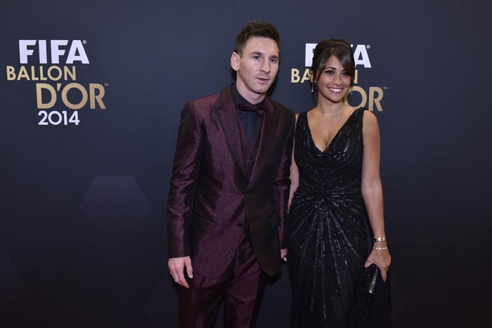 Barisan Bintang di Red Carpet Ballon d'Or 2014