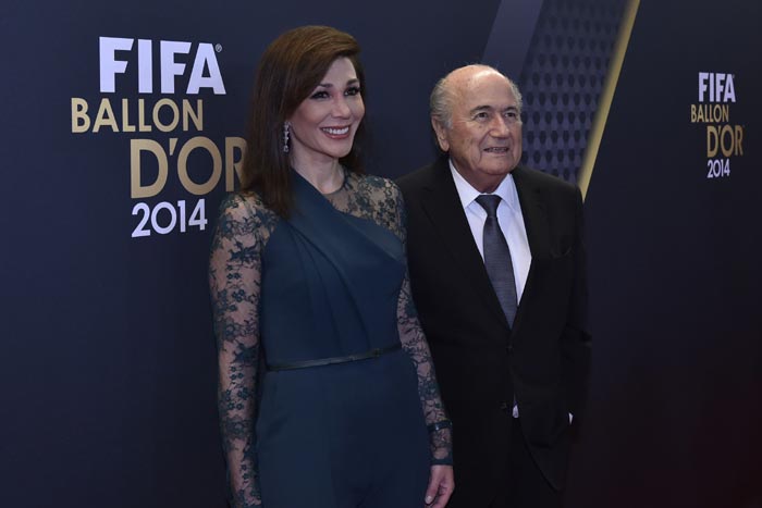 Barisan Bintang di Red Carpet Ballon d'Or 2014