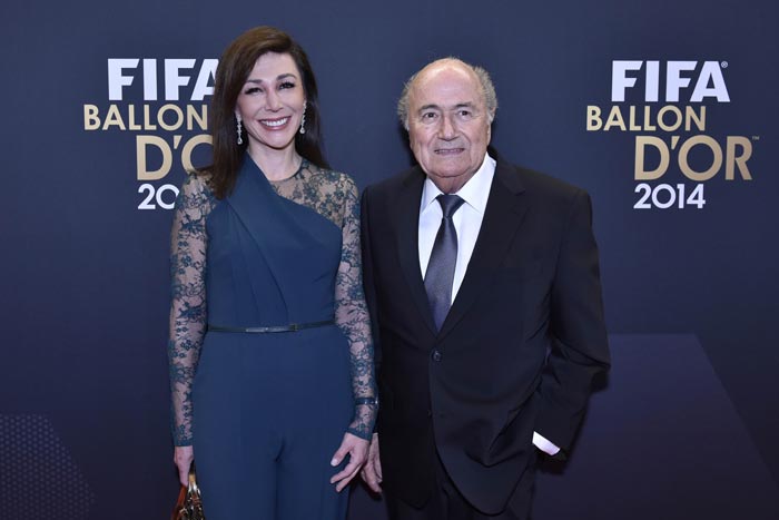 Barisan Bintang di Red Carpet Ballon d'Or 2014