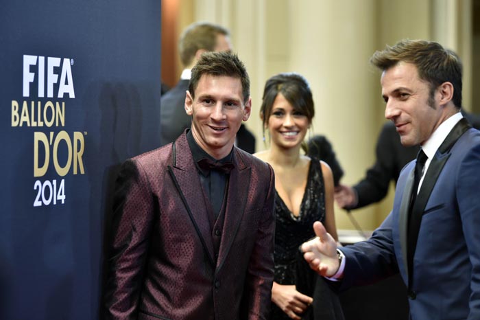 Barisan Bintang di Red Carpet Ballon d'Or 2014