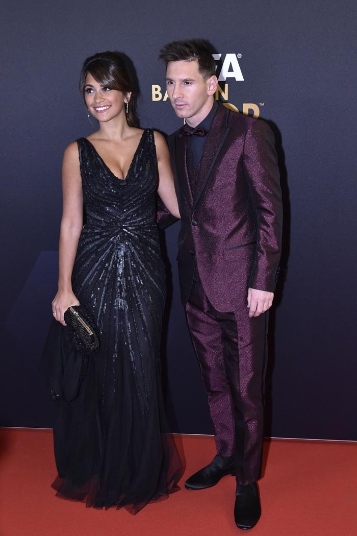 Barisan Bintang di Red Carpet Ballon d'Or 2014