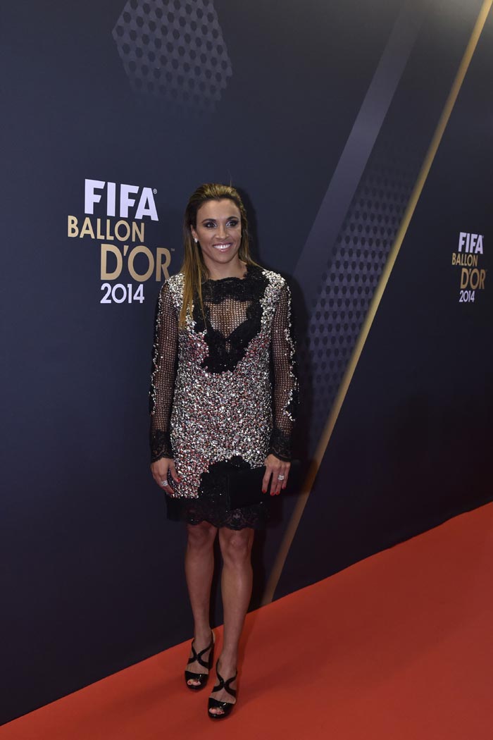 Barisan Bintang di Red Carpet Ballon d'Or 2014