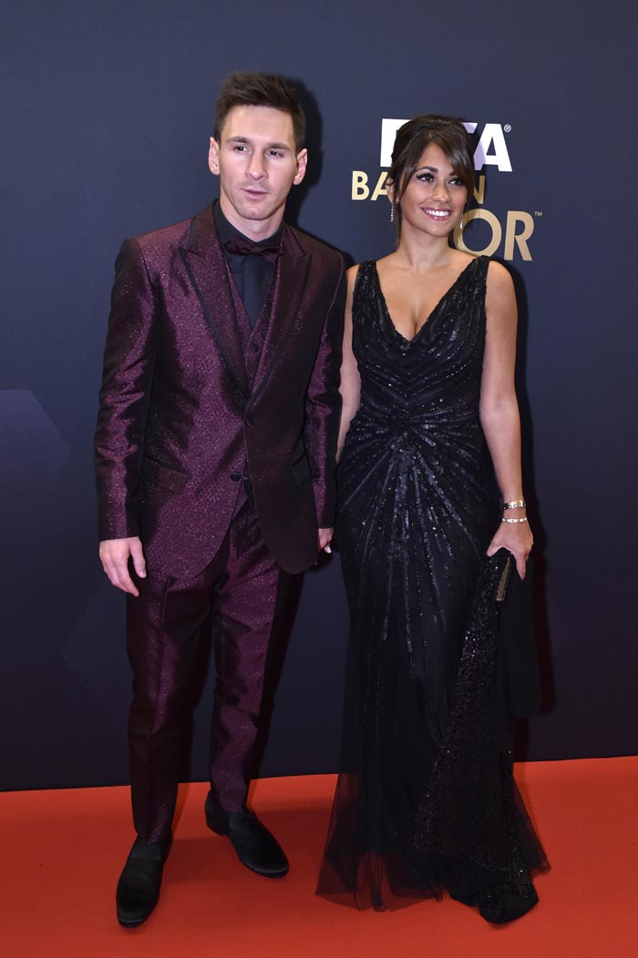 Barisan Bintang di Red Carpet Ballon d'Or 2014