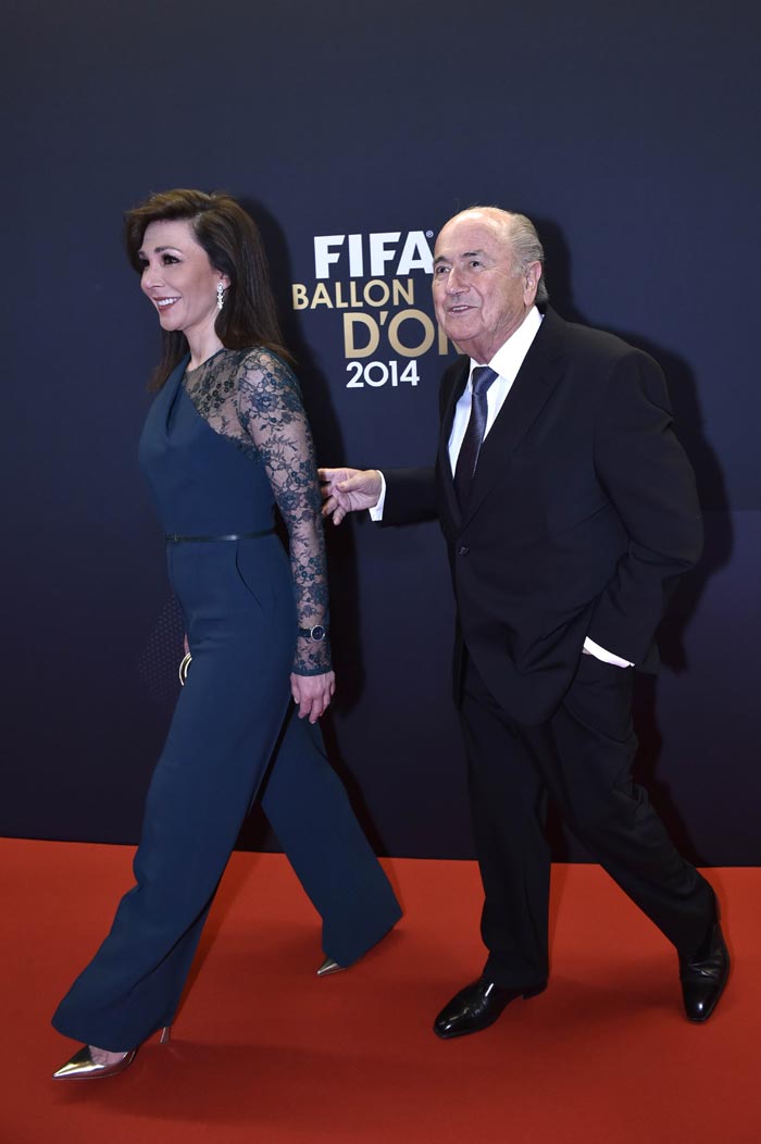 Barisan Bintang di Red Carpet Ballon d'Or 2014