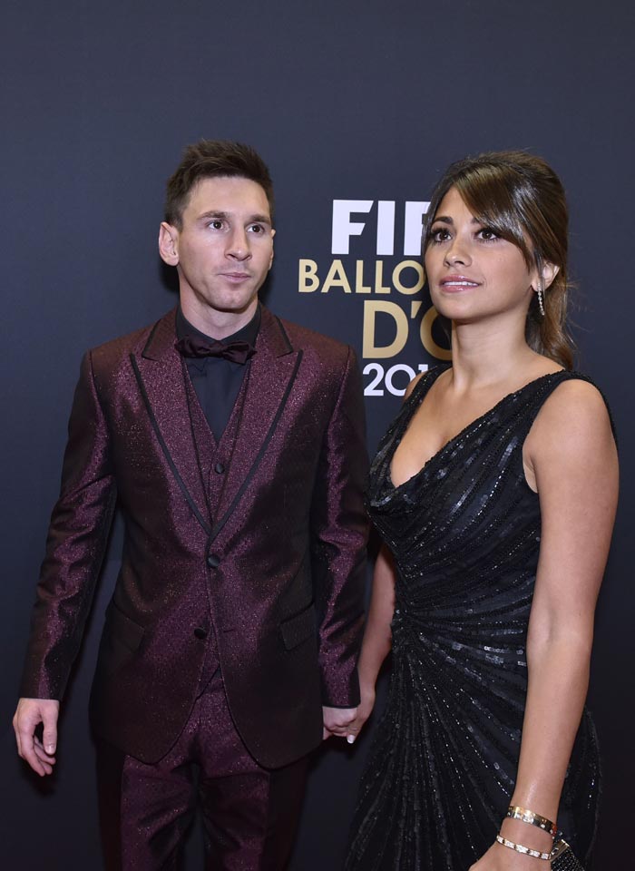 Barisan Bintang di Red Carpet Ballon d'Or 2014