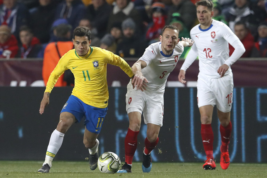Brasil Tenggelamkan Rep Ceko