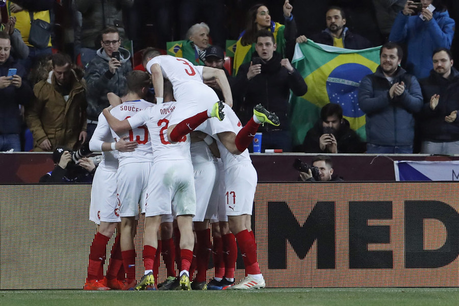 Brasil Tenggelamkan Rep Ceko