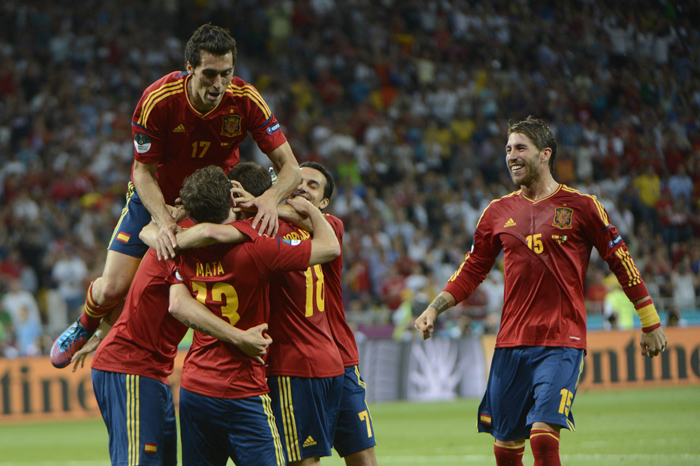 Spain players