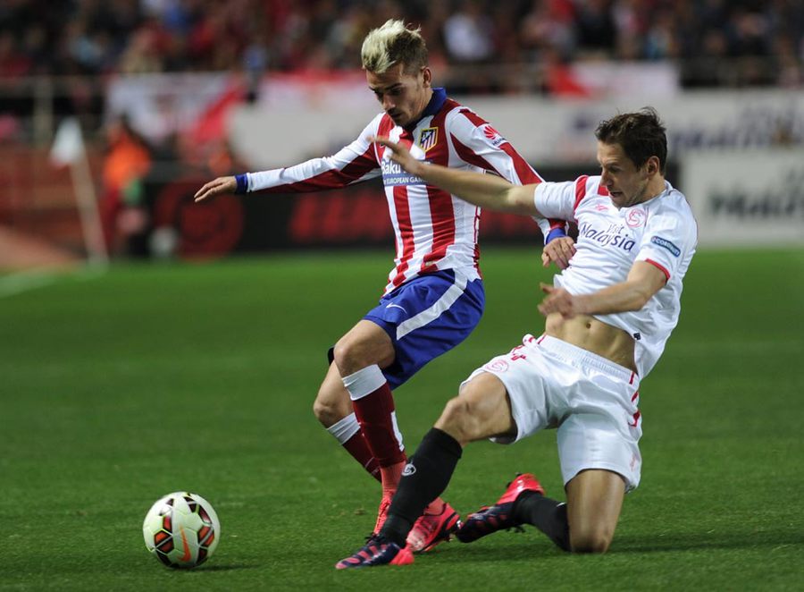 Hujan Kartu, Atleti Imbangi Sevilla Hujan Kartu, Atleti Imbangi Sevilla