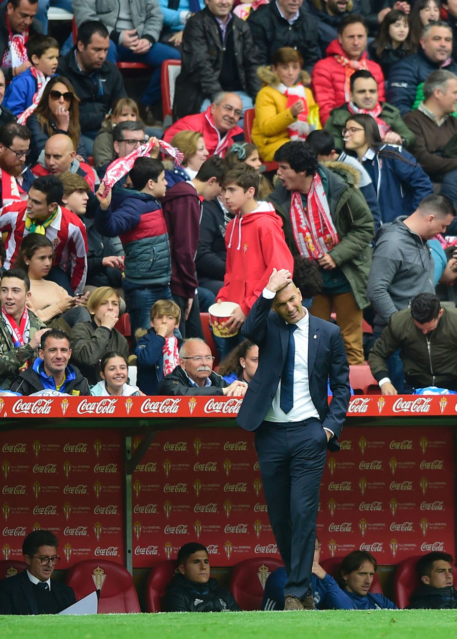 Tanpa BBC, Madrid Susah Payah Tundukkan Sporting