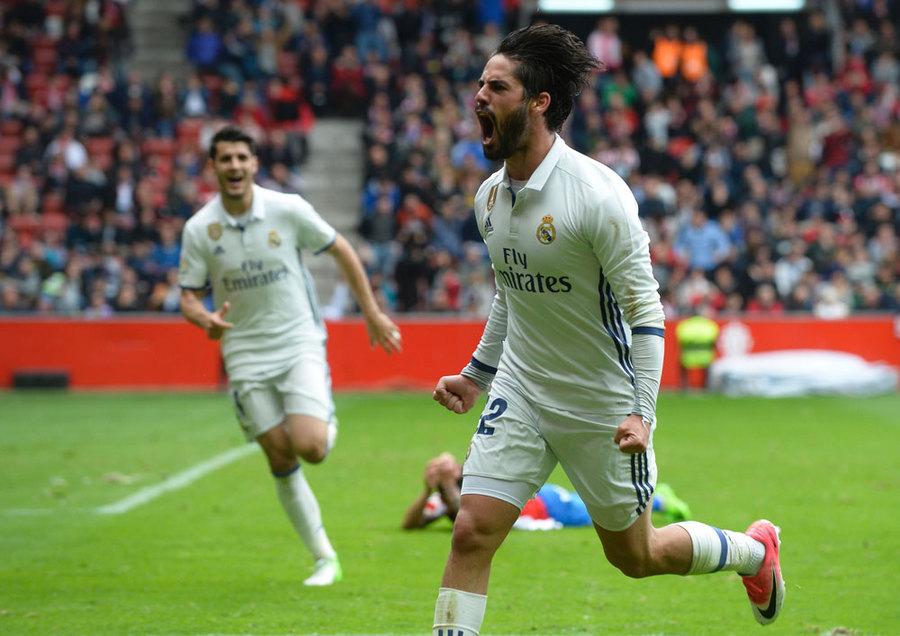 Tanpa BBC, Madrid Susah Payah Tundukkan Sporting