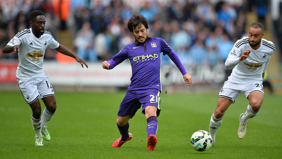 Man City Pesta Gol di Markas Swansea