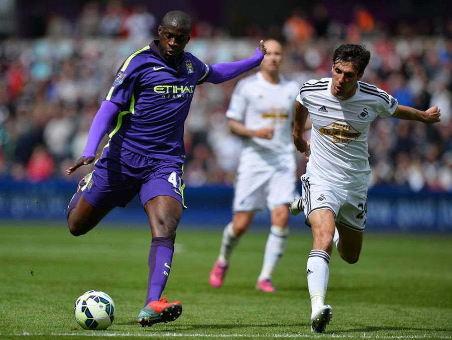 Man City Pesta Gol di Markas Swansea
