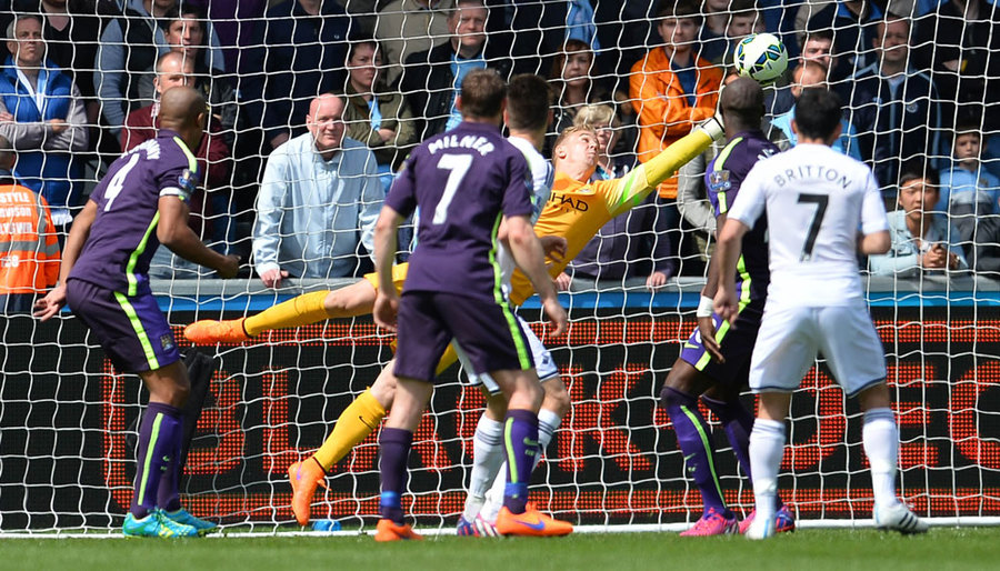 Man City Pesta Gol di Markas Swansea