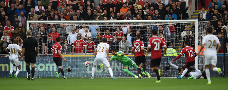 Swansea Sukses Kandaskan Man United