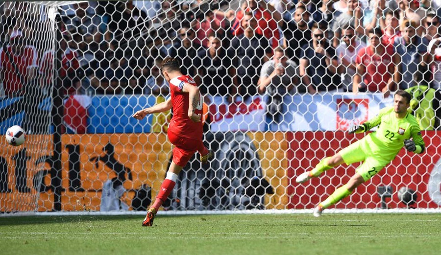 Drama Penalti, Polandia Langkahi Swiss