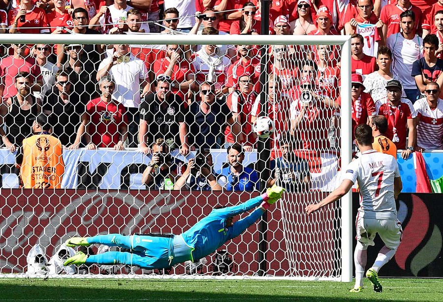Drama Penalti, Polandia Langkahi Swiss