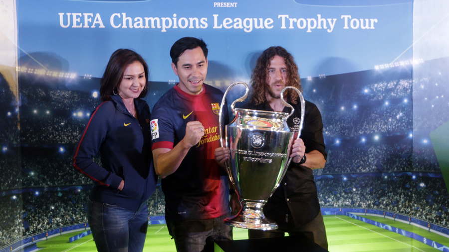 Yuk Intip Keseruan Tur Trofi Liga Champions di Jakarta