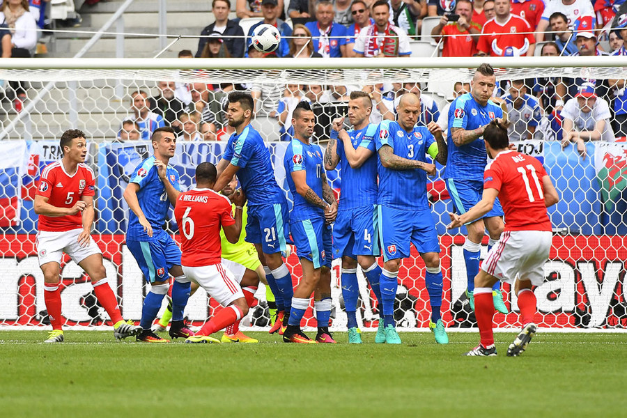 Sengit, Wales Raih Kemenangan Perdana di Euro