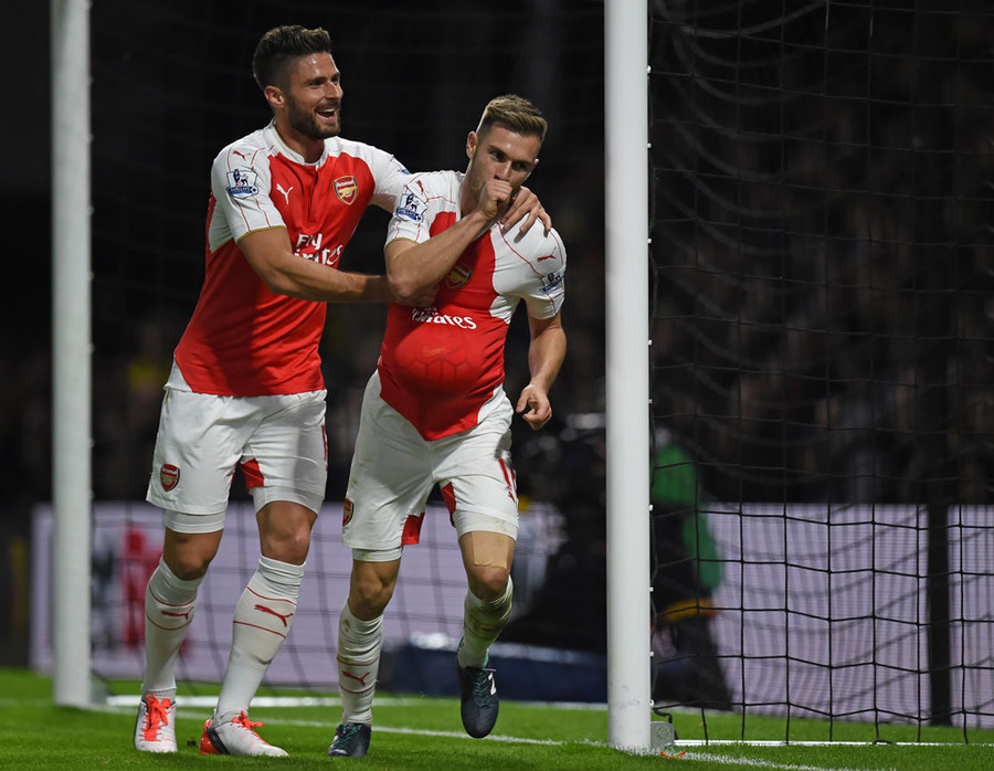 Gunners Ledakkan Hornets
