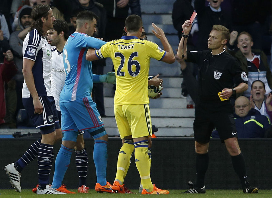 West Brom Lumat Sepuluh Pemain Chelsea