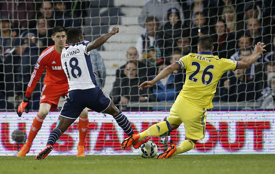West Brom Lumat Sepuluh Pemain Chelsea