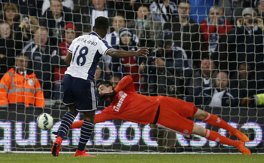West Brom Lumat Sepuluh Pemain Chelsea