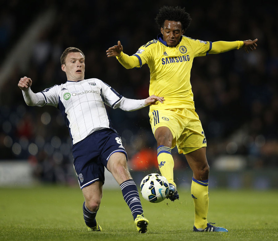 West Brom Lumat Sepuluh Pemain Chelsea